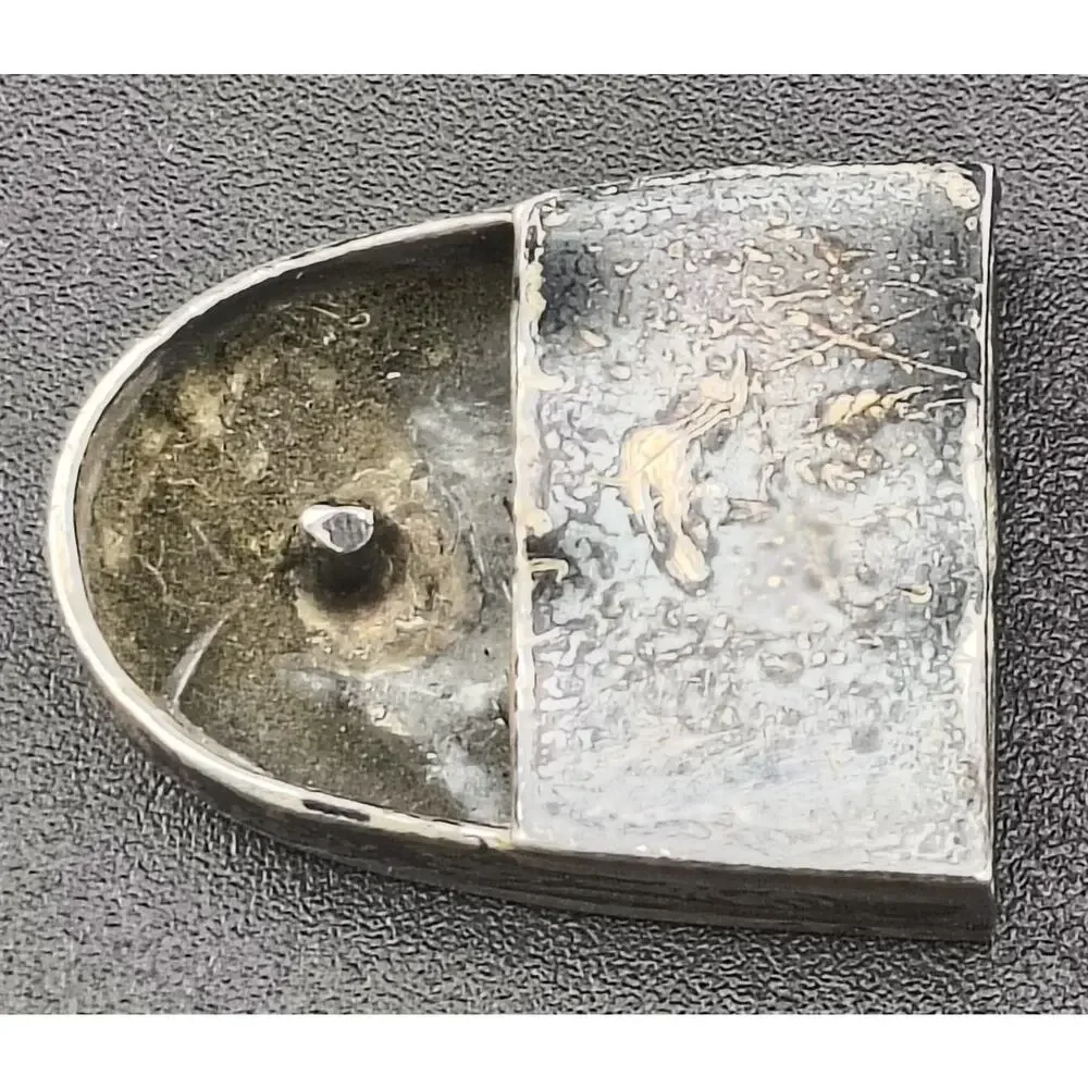 Vintage Navajo Bernice Bonney Sterling Silver 4pc Ranger Buckle Set Unmounted